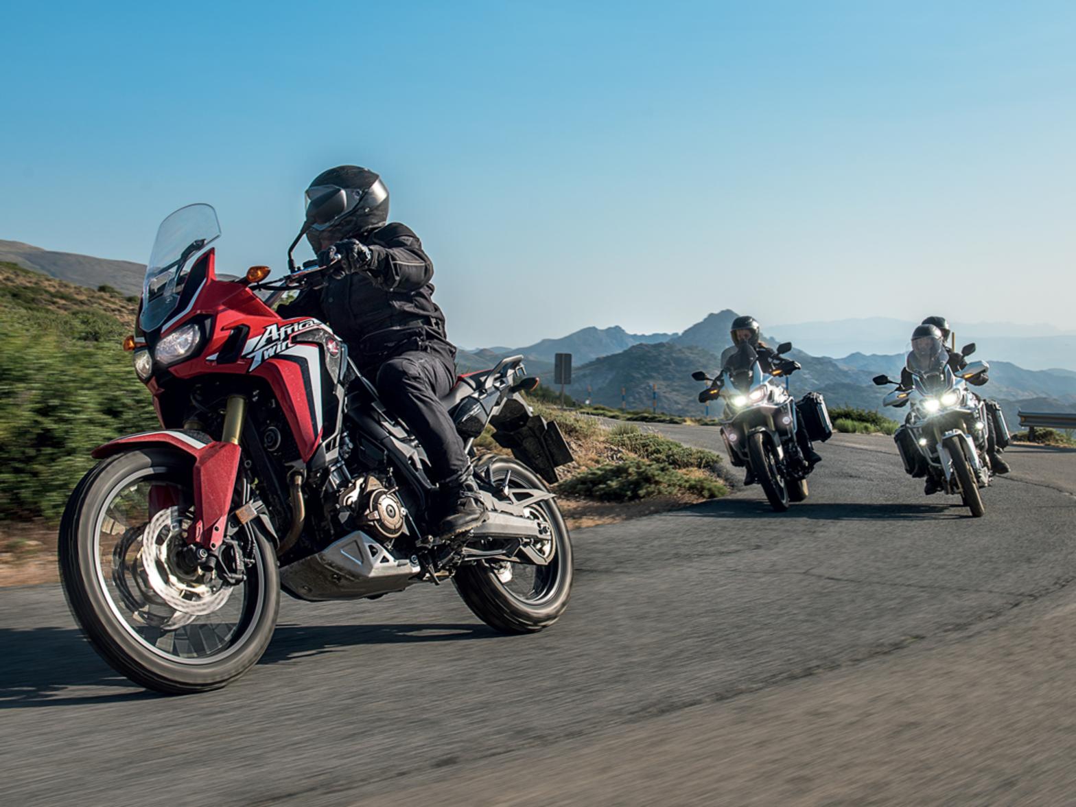 دراجة هوندا النارية أفريكا توين Crf1000l في الامارات هوندا