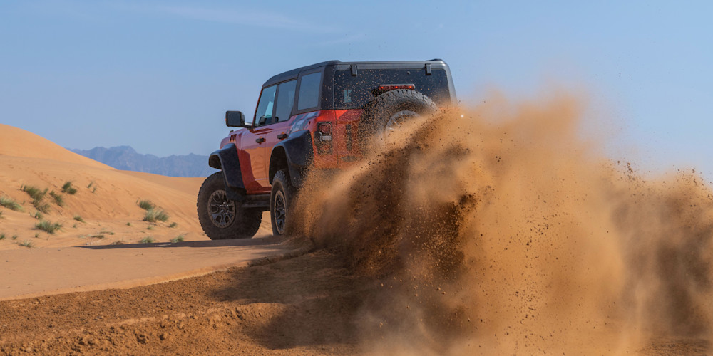 2025 Ford Bronco Raptor™ – Trail Turn Assist