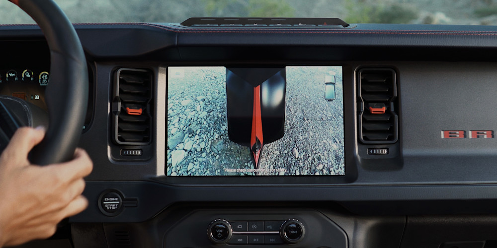 2025 Ford Bronco Raptor™ – Rear View Camera with Backup Assist