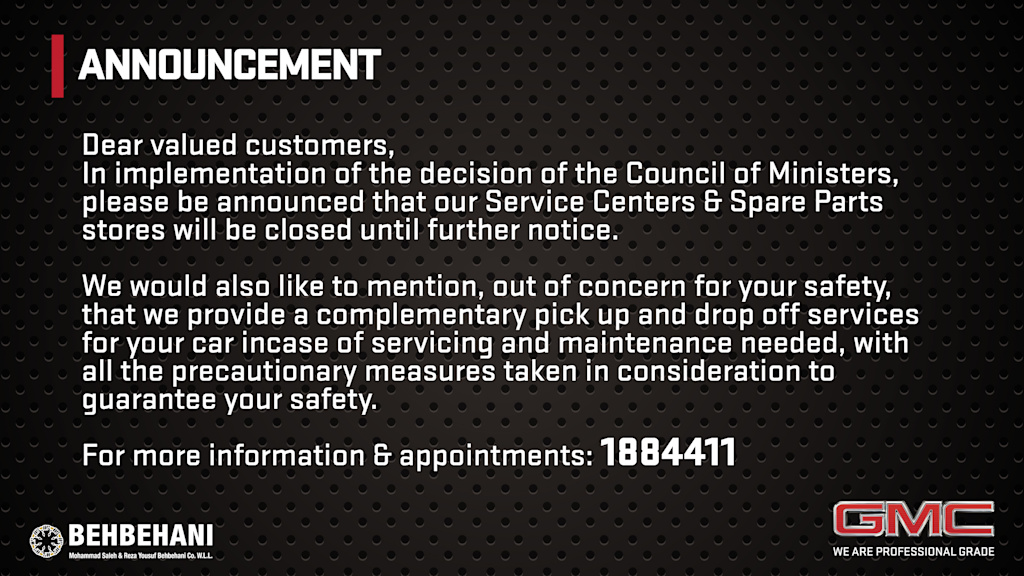 New And Used Gmc Dealer Kuwait Behbehani