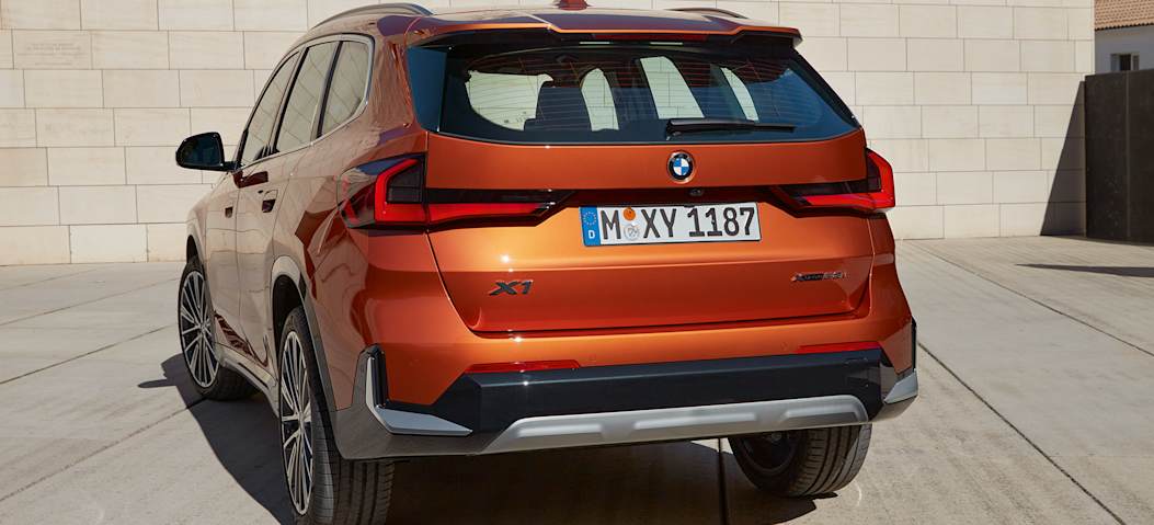 BMW X1 cargo boot space