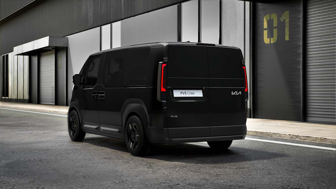 Kia PV5 Crew Cab exterior