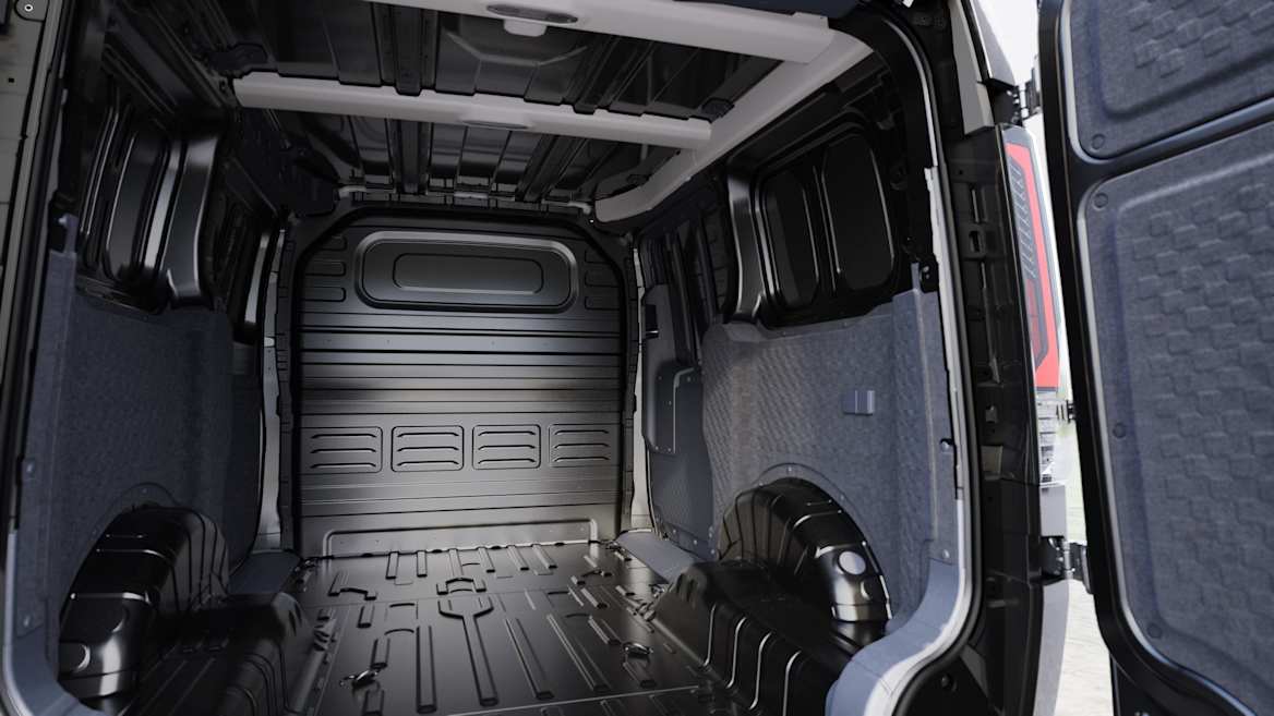 Kia PV5 Cargo loadspace and rear doors
