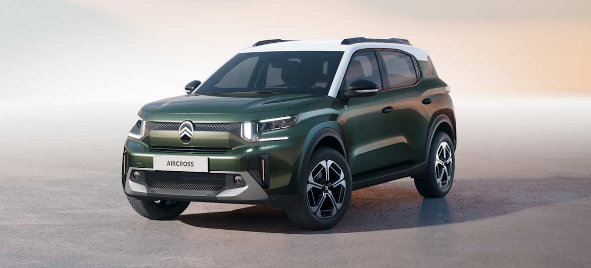 Citroën C3 Aircross 2024 : trois quarts avant gauche statique