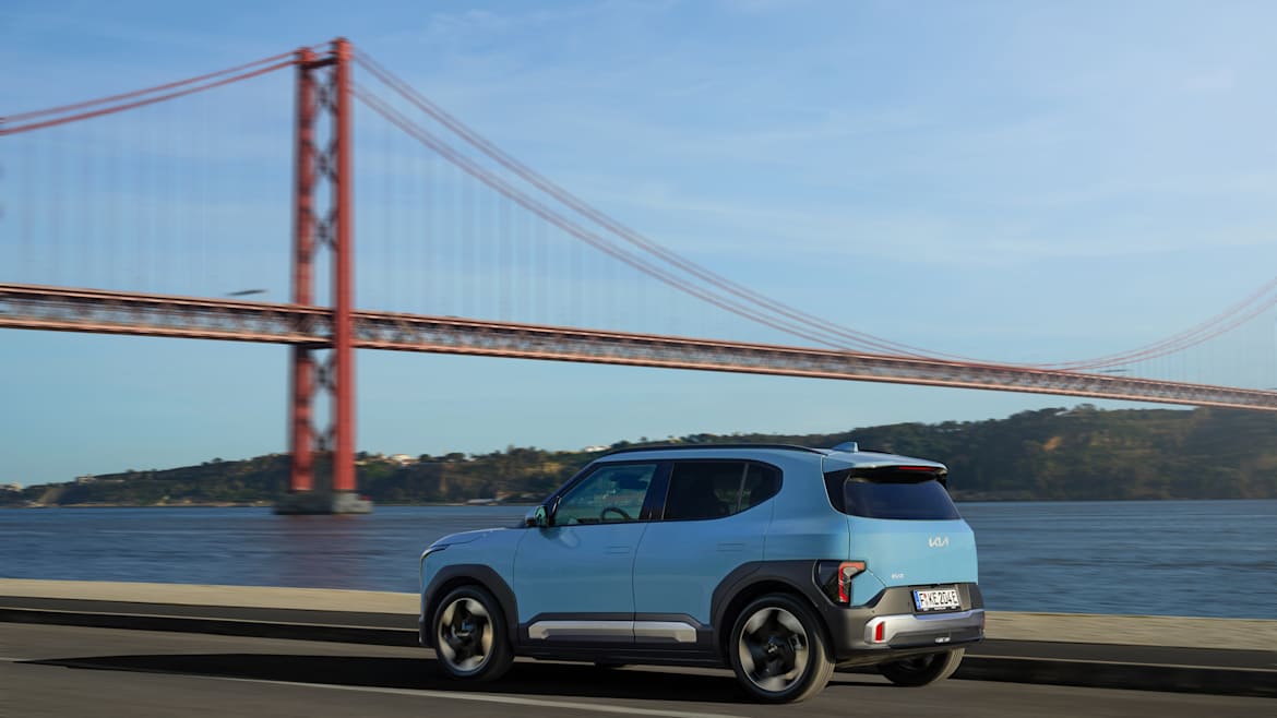 Kia EV2 rear lighting detail