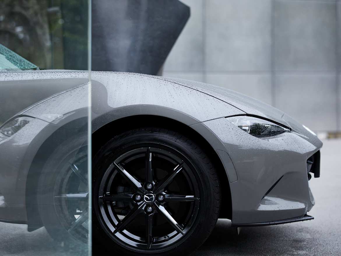 Mazda MX-5 exterior front three-quarter view