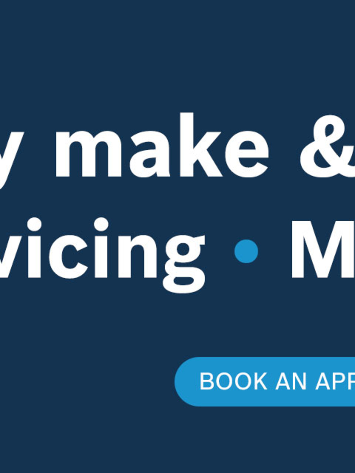 Bosch car servicing 