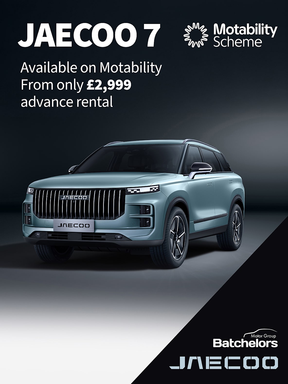 Jaecoo Motability