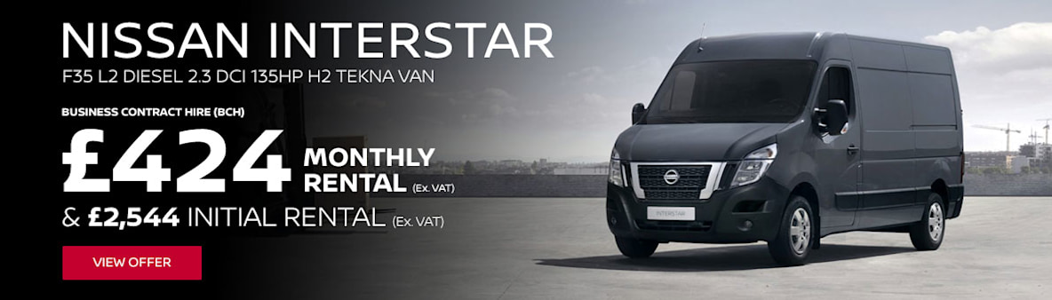 New Nissan Interstar Van
