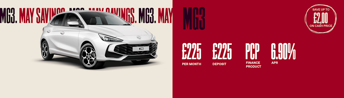 NEW MG3 BANNER