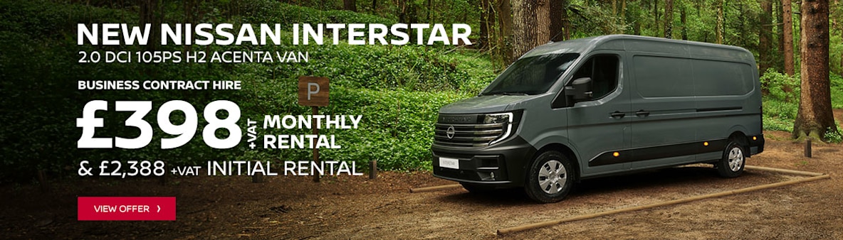 New Nissan Interstar Van