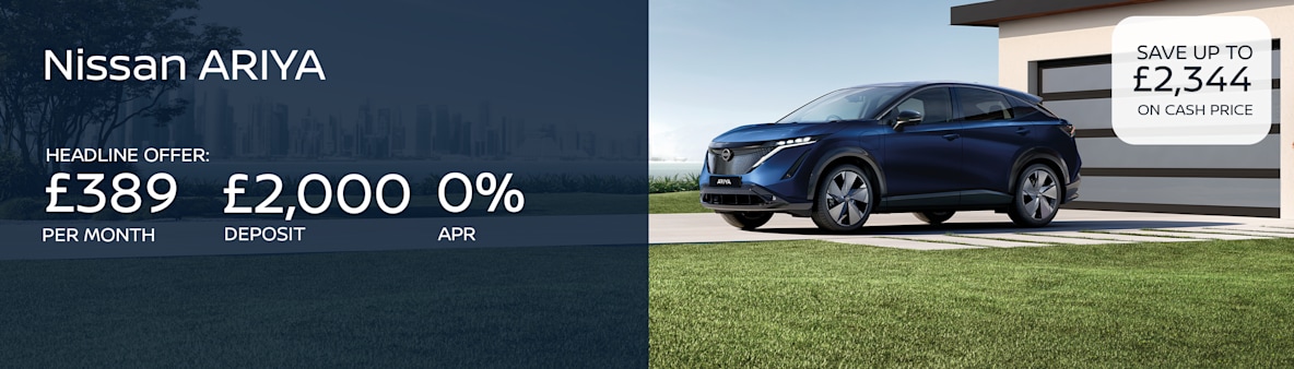 Nissan ARIYA banner