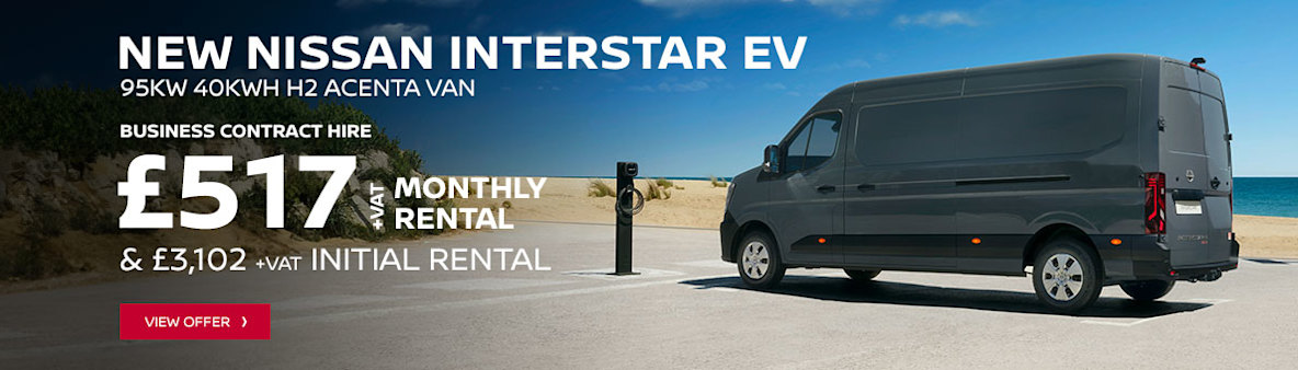 New Nissan Interstar EV Van