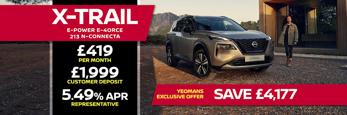 X-Trail N-Connecta Finance Offer