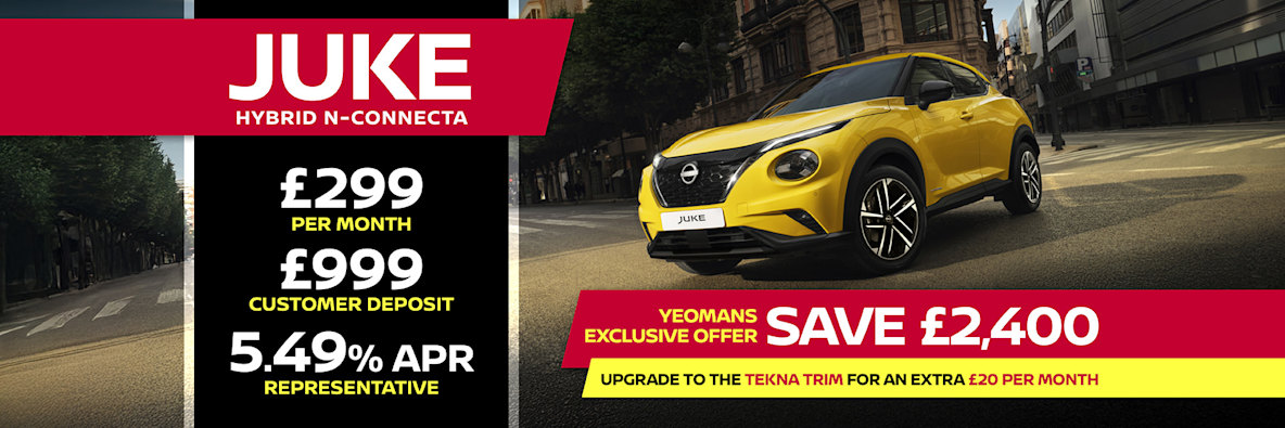 New Nissan Juke Finance Offer