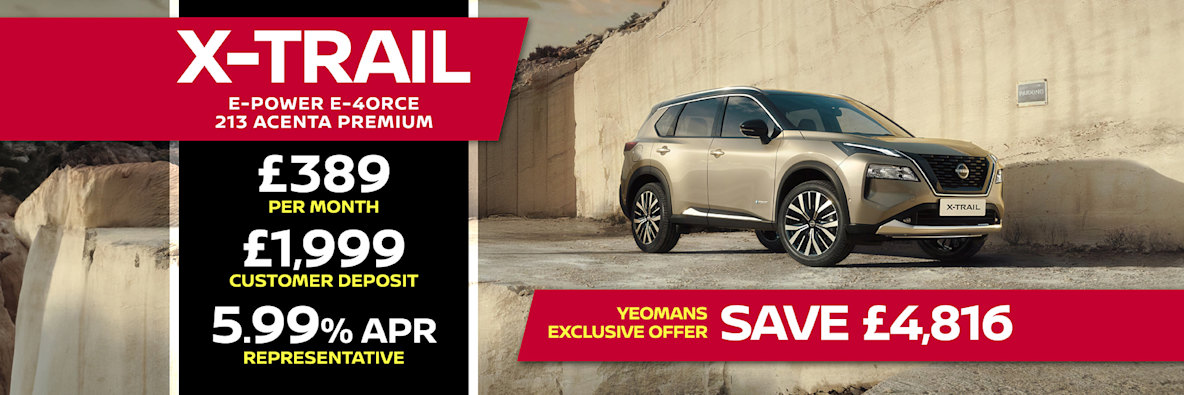 X-Trail Finance Offer
