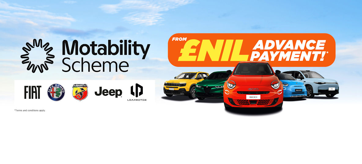 Motability Offers from Nil Advance Payment