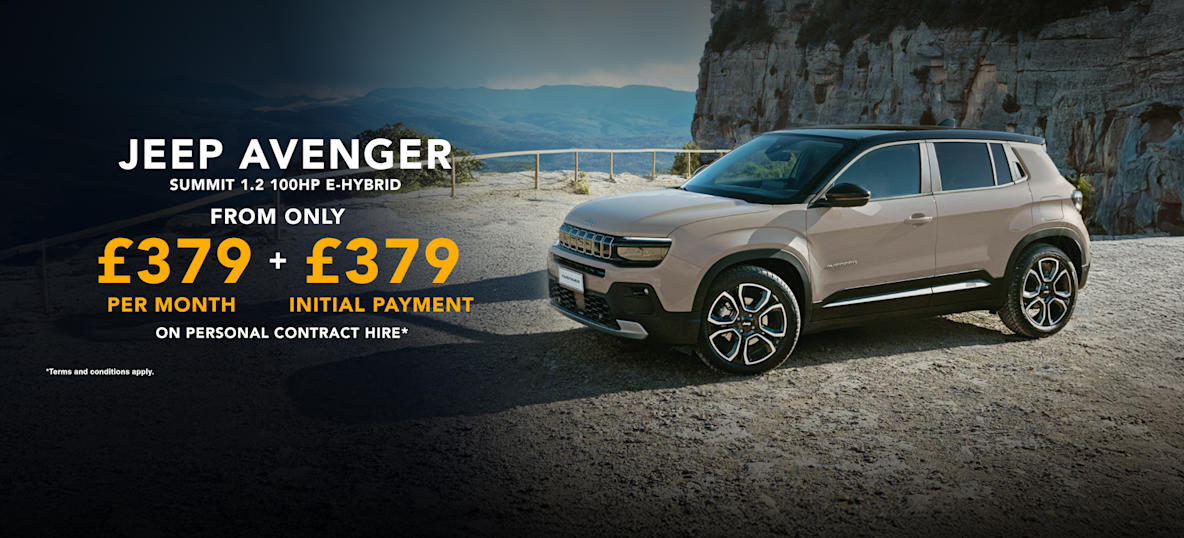 Jeep Avenger PCP Offers