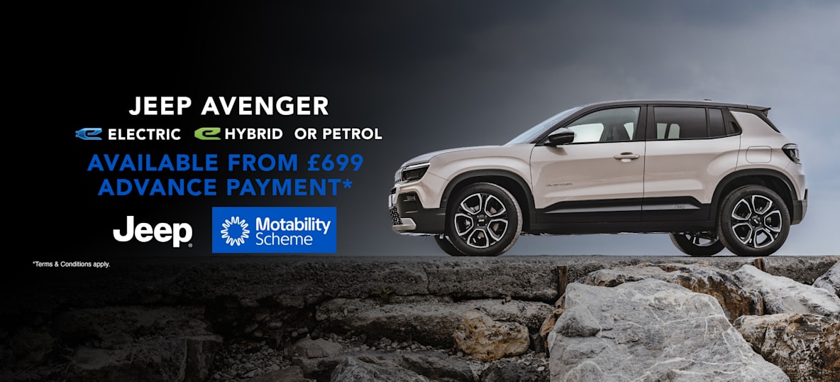 Jeep Avenger Motability Offers