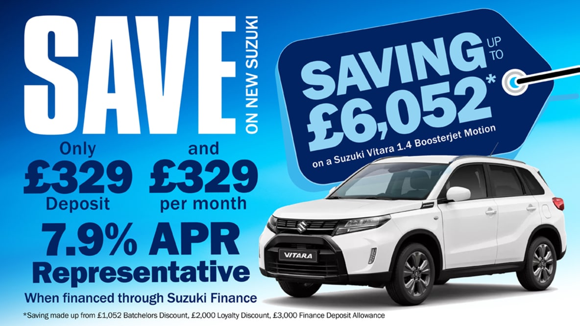 Save on a Suzuki Vitara