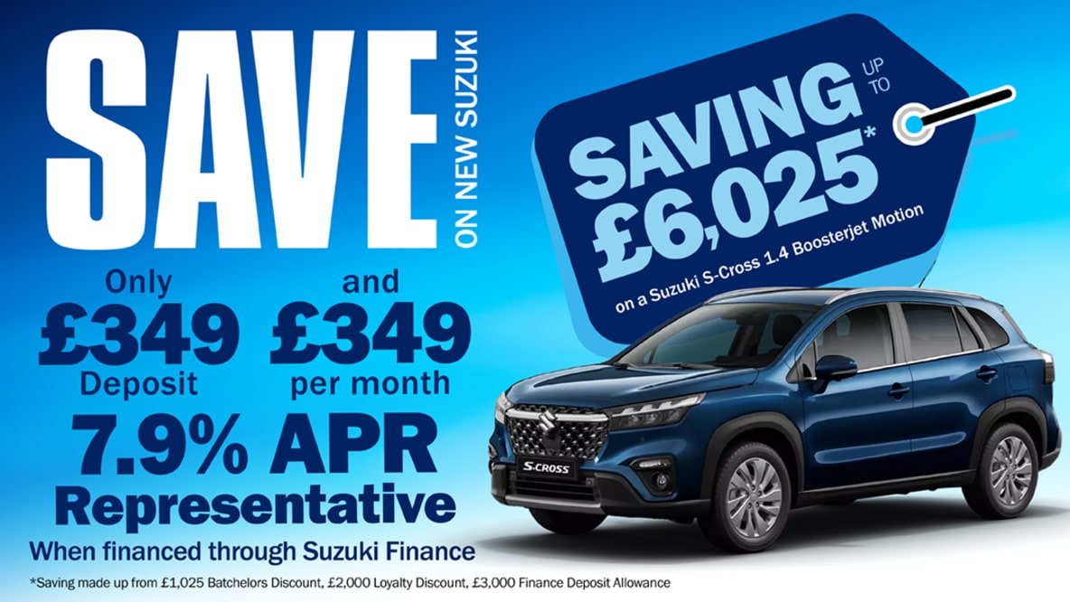 Save on Suzuki S-Cross