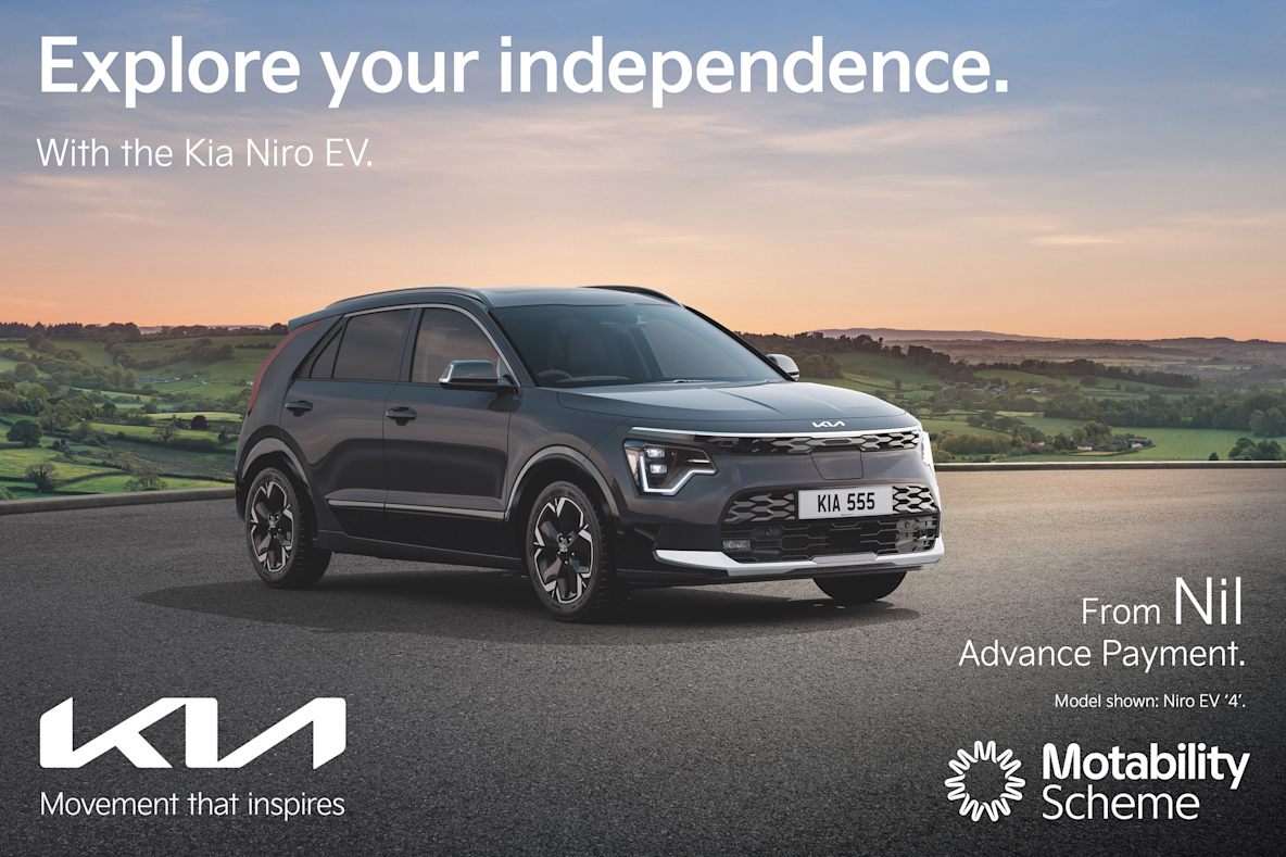 Motability offer the Kia Niro EV