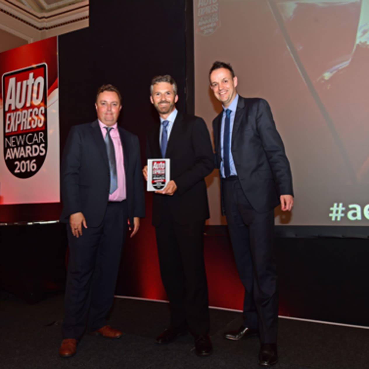 Paul Van der Burgh, Toyota GB President and Managing Director, accepted the award at a ceremony in London