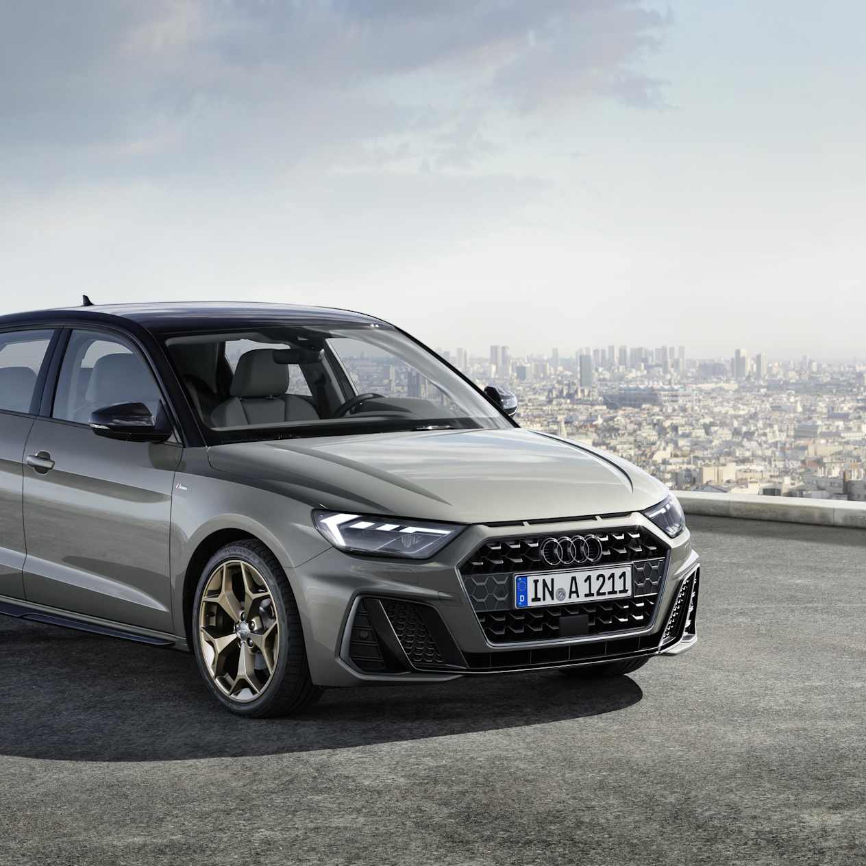 Grey Audi A1