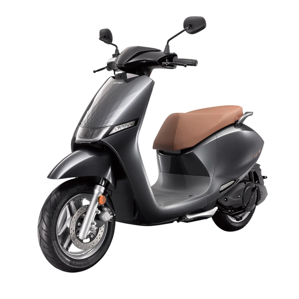 Kymco i-One 2024 Gris : trois quarts avant