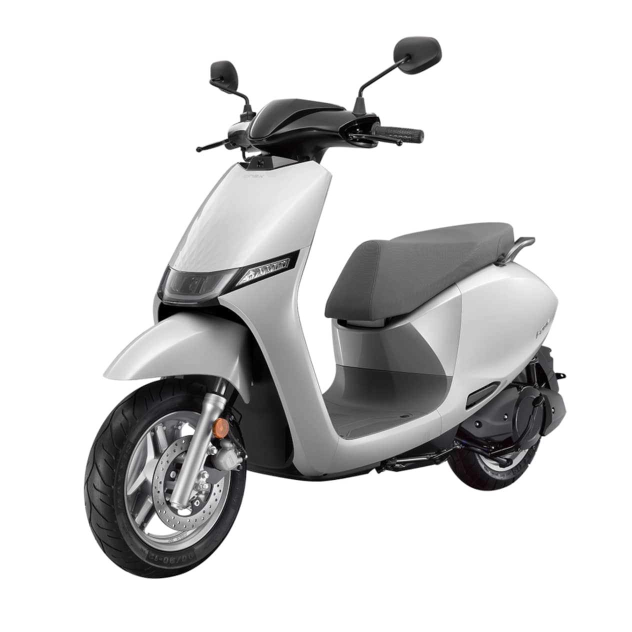 Kymco i-One 2024 Blanc : trois quarts avant