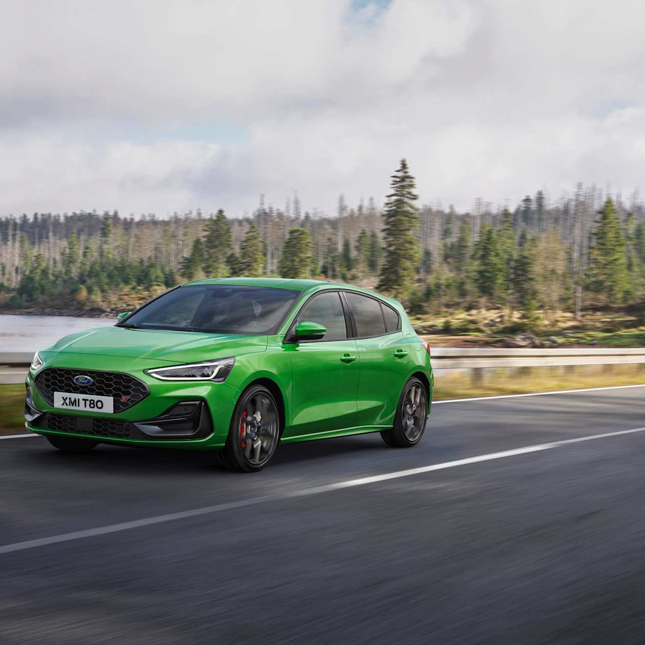 Image of a Focus ST 2021MY in Mean Green