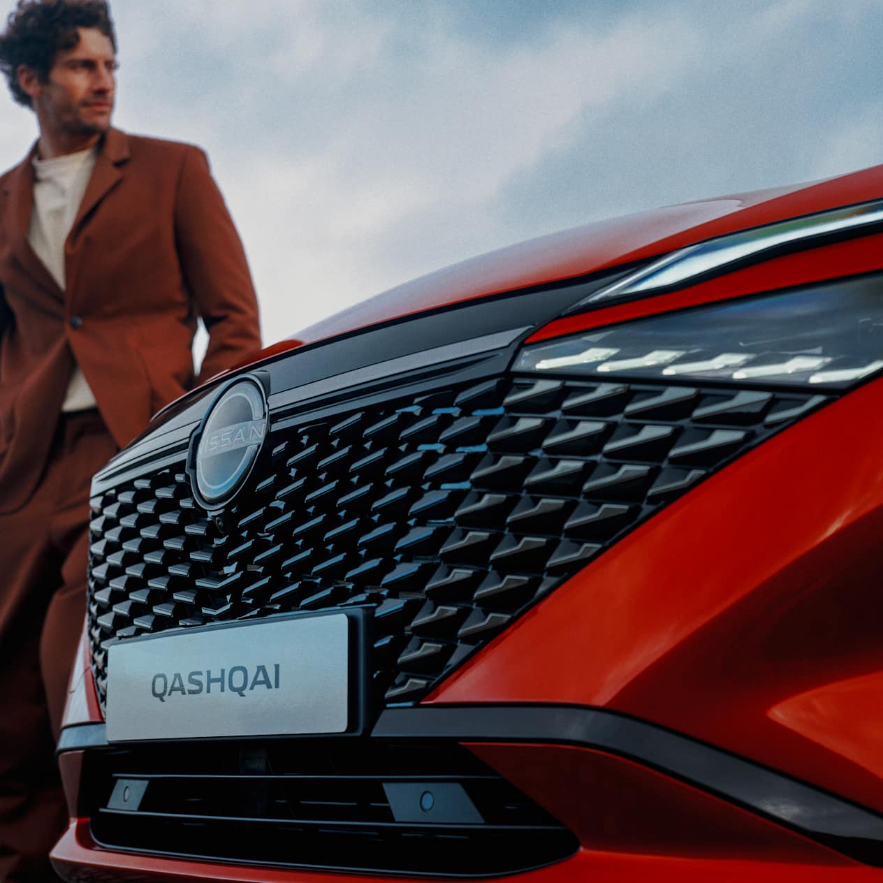 New Nissan Qashqai Grille