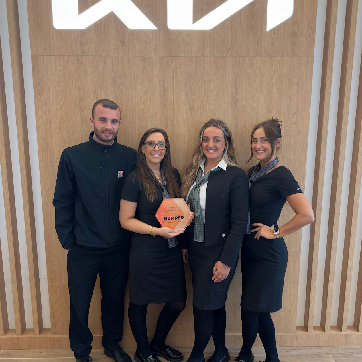 Glyn Hopkin Kia Romford celebrated as Dealer of the Month