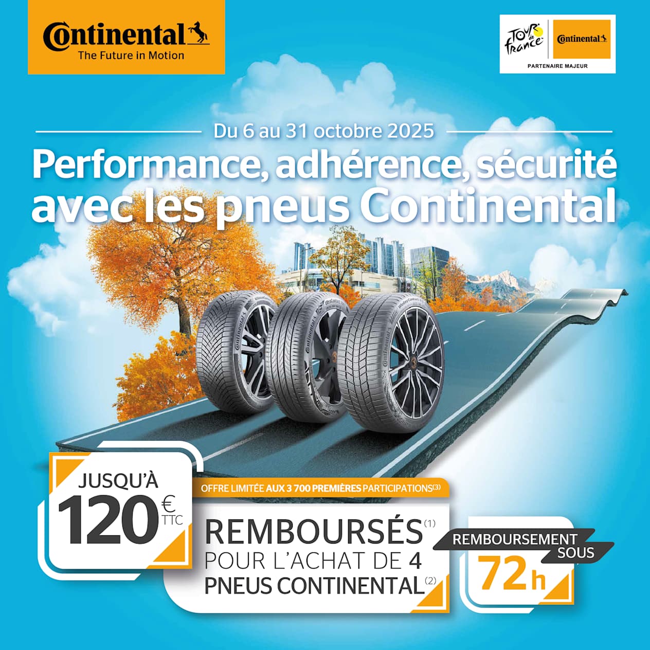 Offre continental septembre 2025