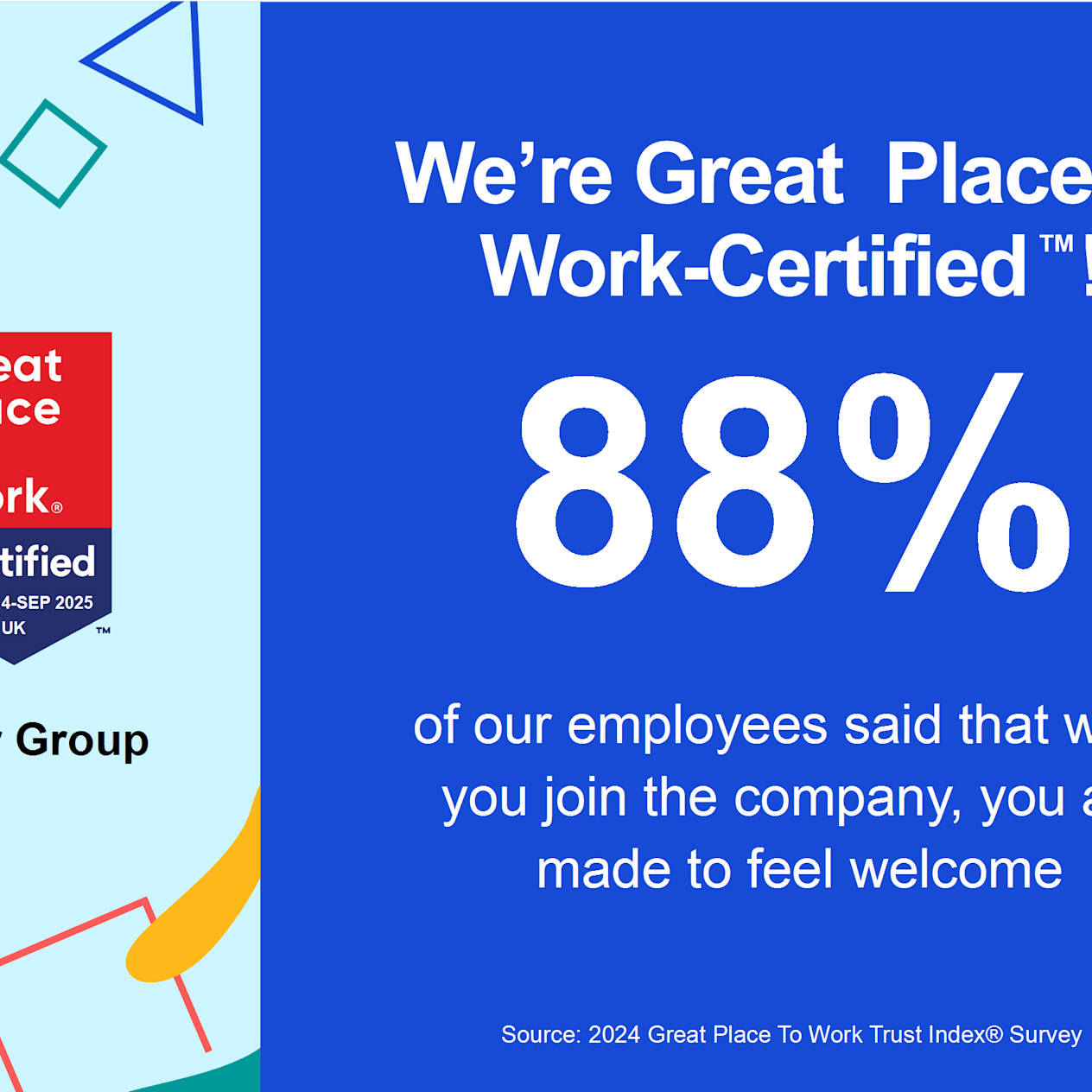 Rygor Announced as A Great Place To Work® – For the Third Year Running