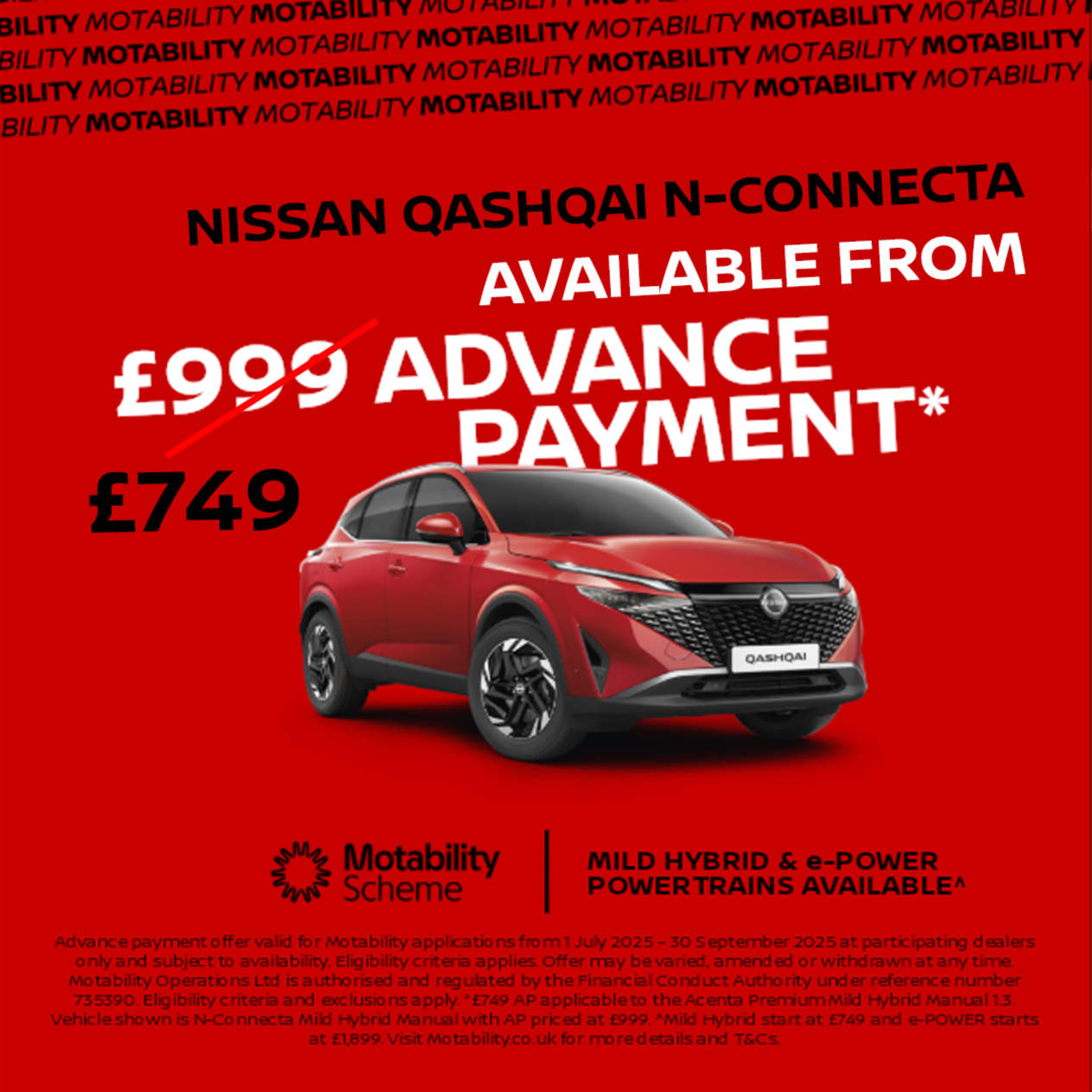 NEW NISSAN JUKE MOTABILITY