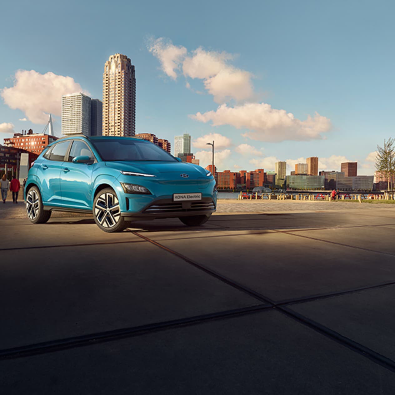 Hyundai Kona Electric  front view
