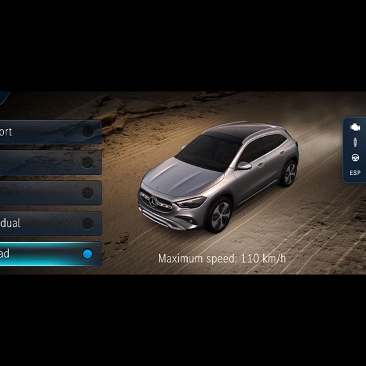 Mercedes benz GLA Off-Road Engineering Package