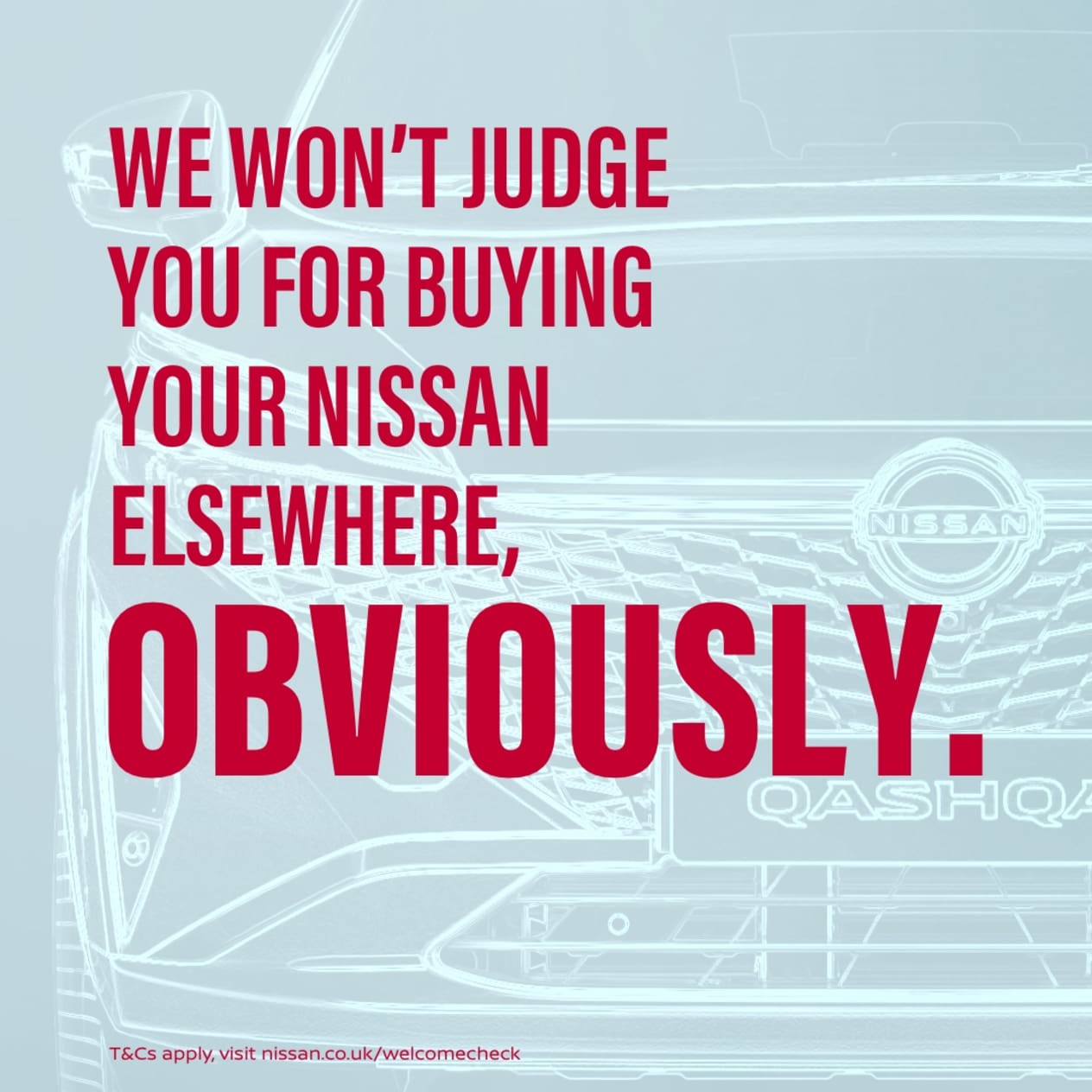 Nissan Used Car Welcome Check 