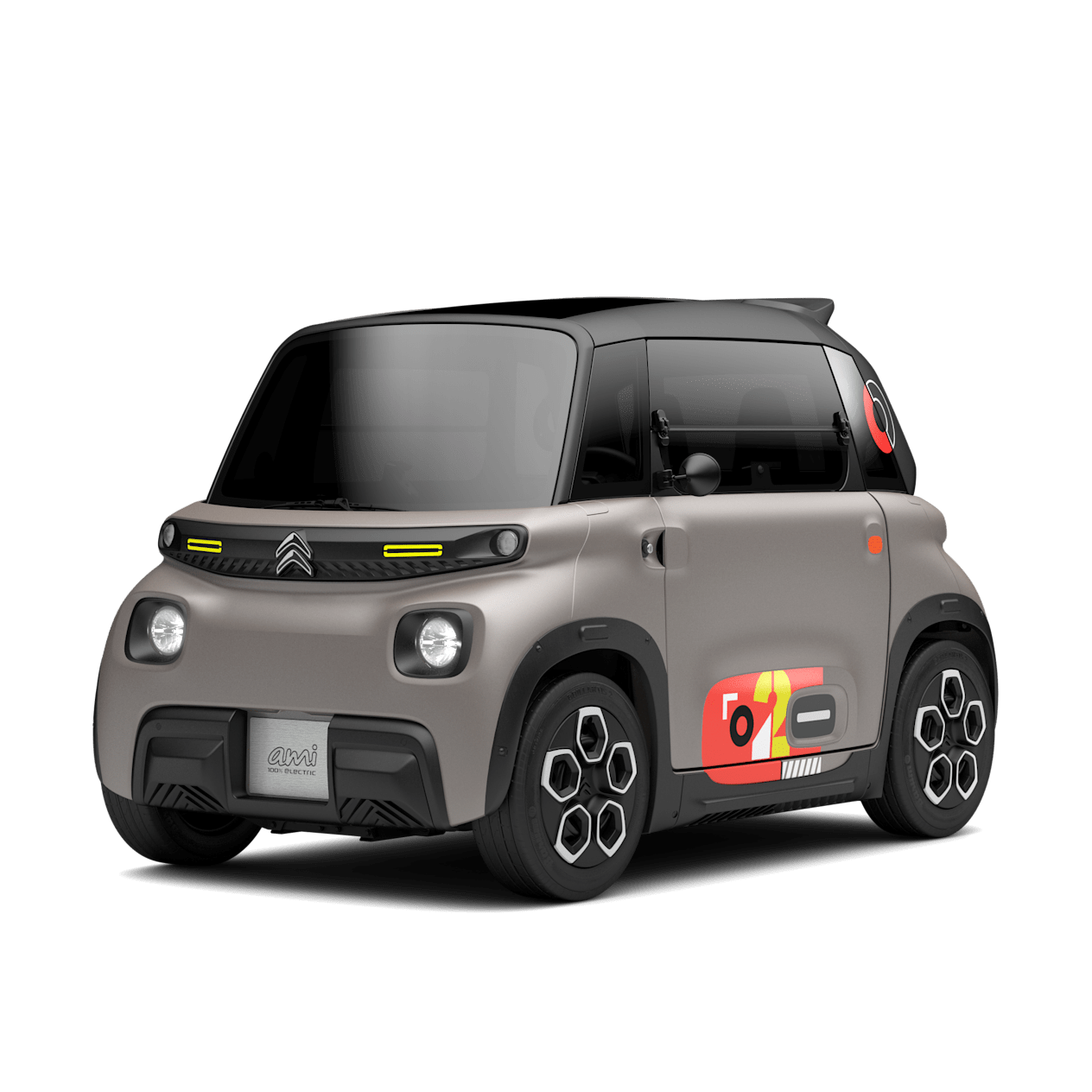 Citroën Ami Peps 2024 : trois quarts avant