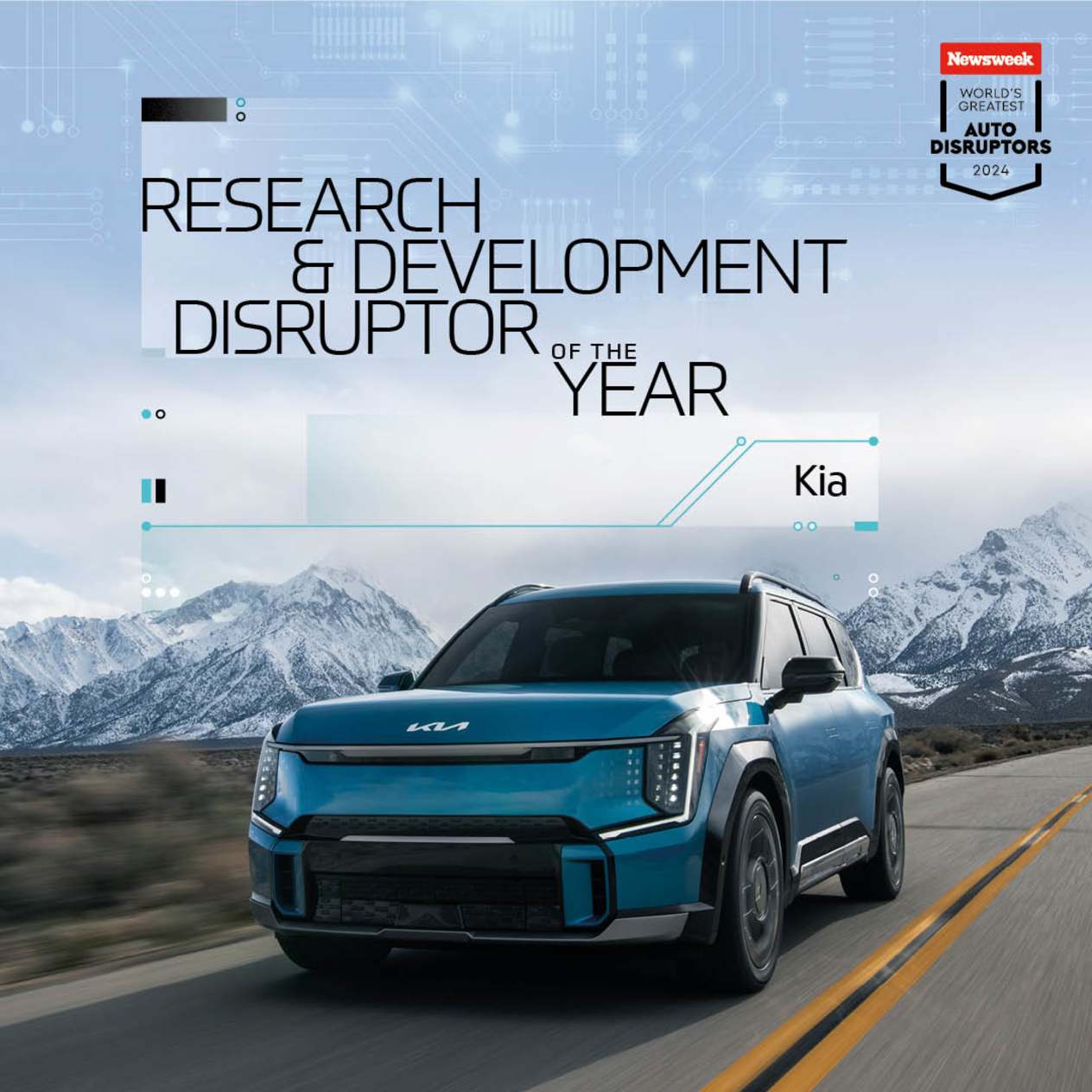 Kia Worlds greatest disruptor awards