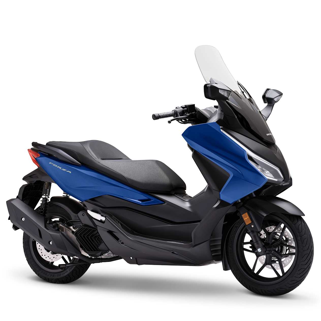 Scooter Honda Forza 125 2025 en finition Bleu Mat