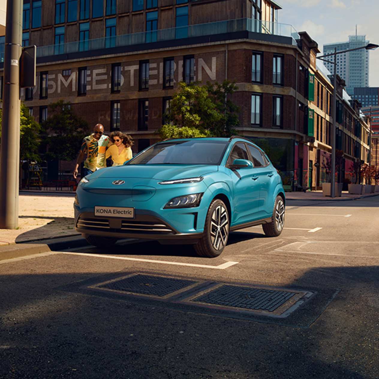 Hyundai Kona Electric front view