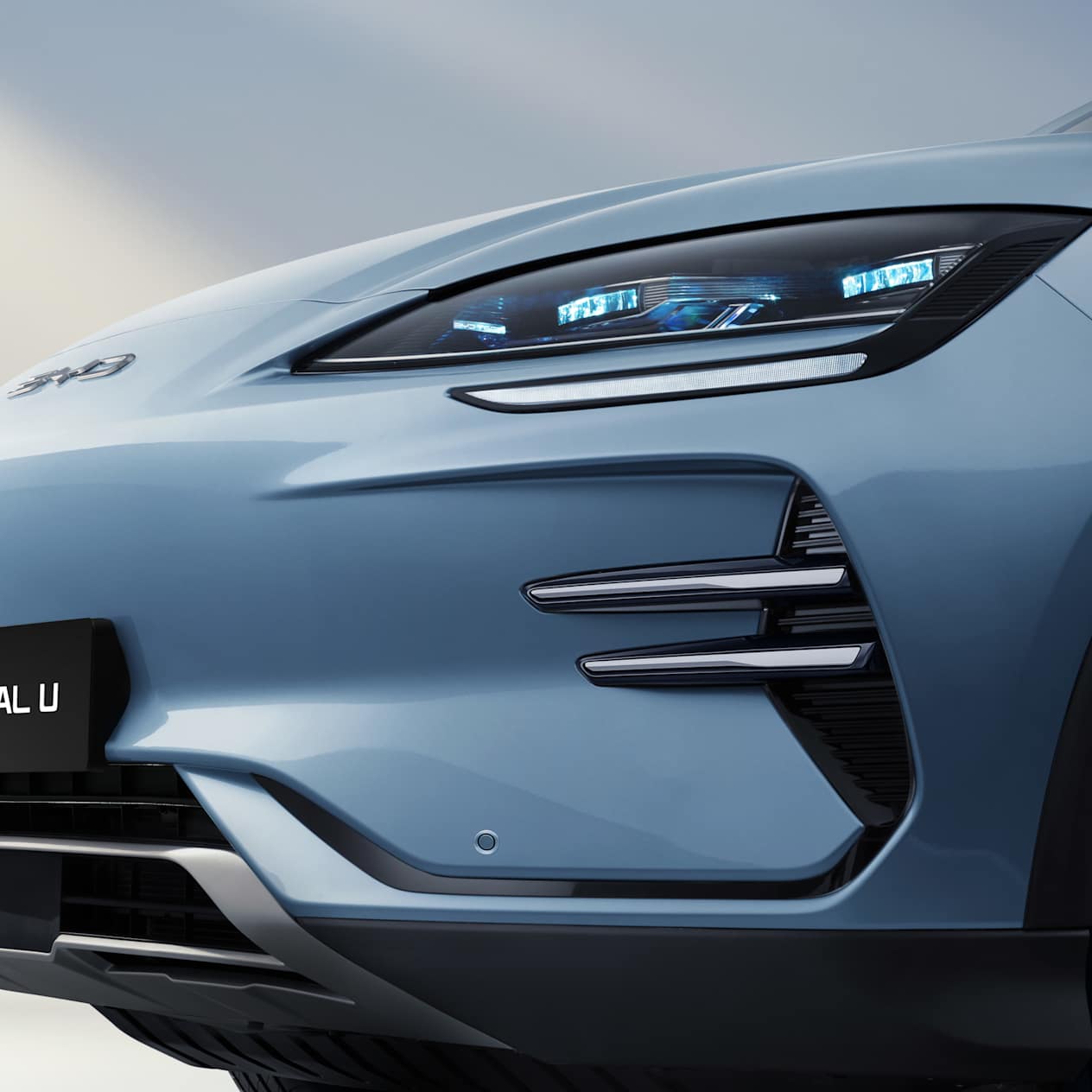 BYD Seal U 2023 : détail bouclier avant
