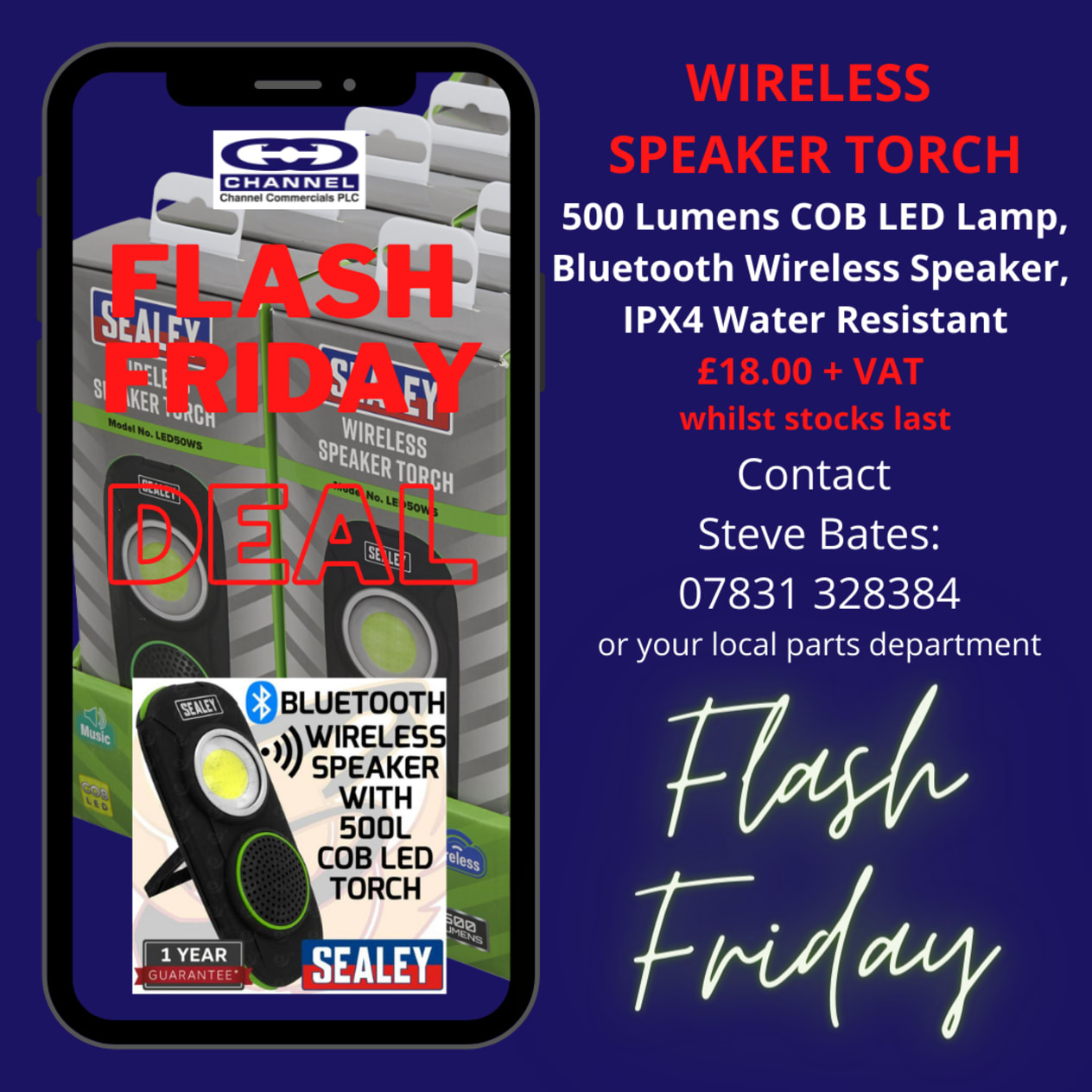 flash friday parts offer