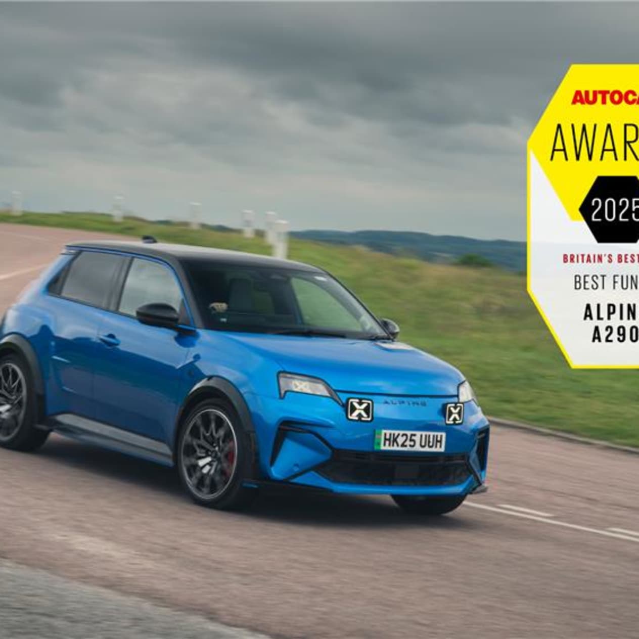 Alpine A290 Named ‘Best Fun EV’ at the 2025 Autocar Awards