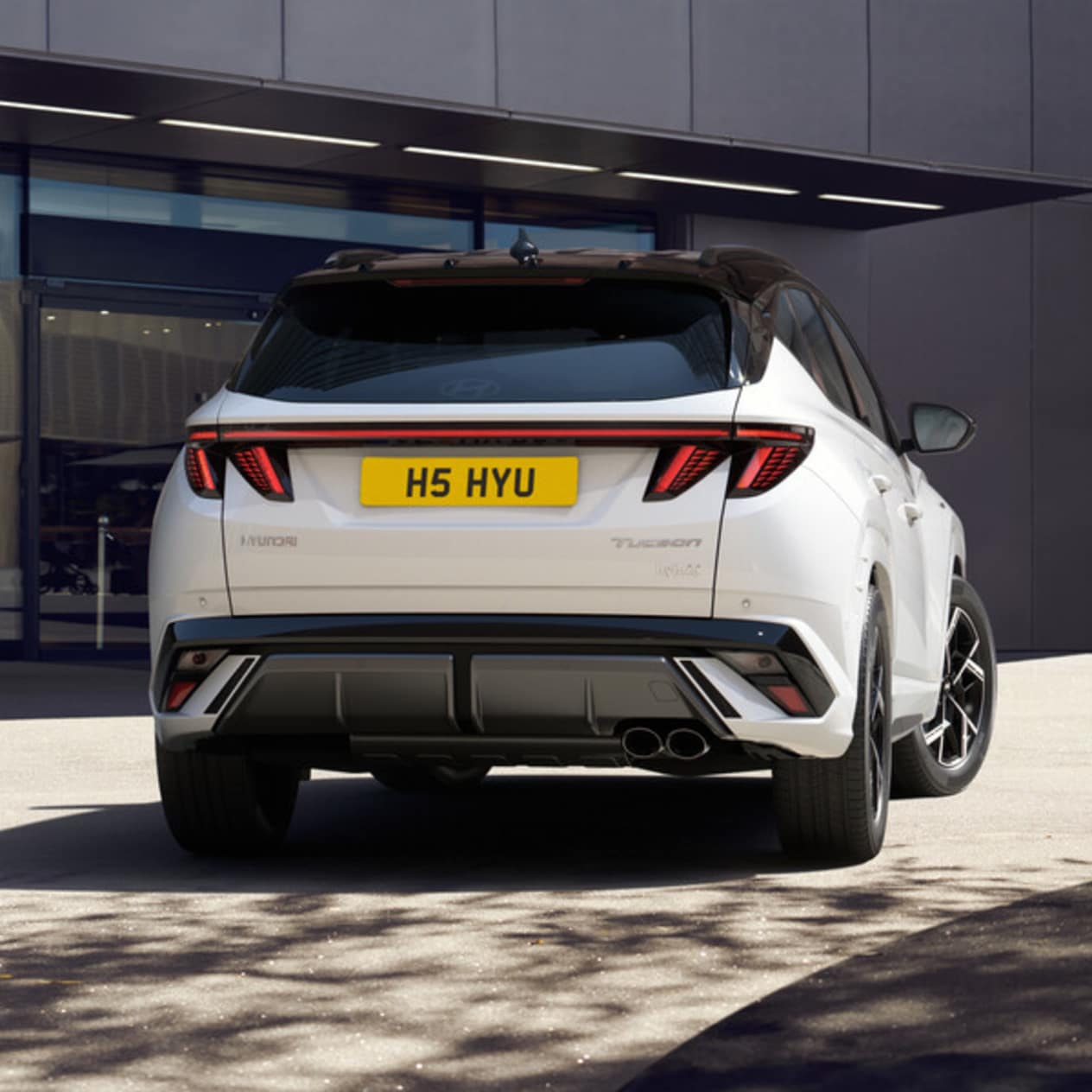 New TUCSON Rear View 