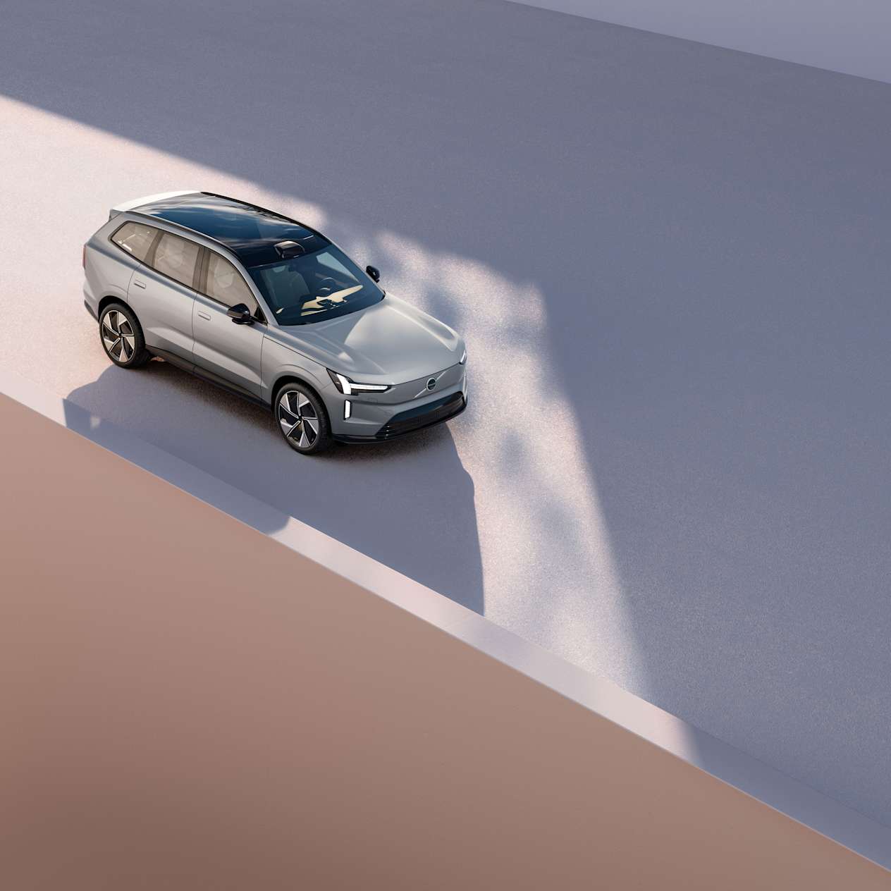 Grey Volvo SUV