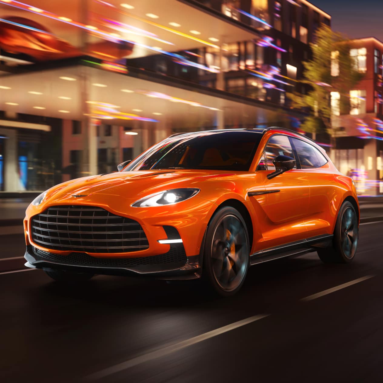 Aston Martin DBX 707 2024 : face avant