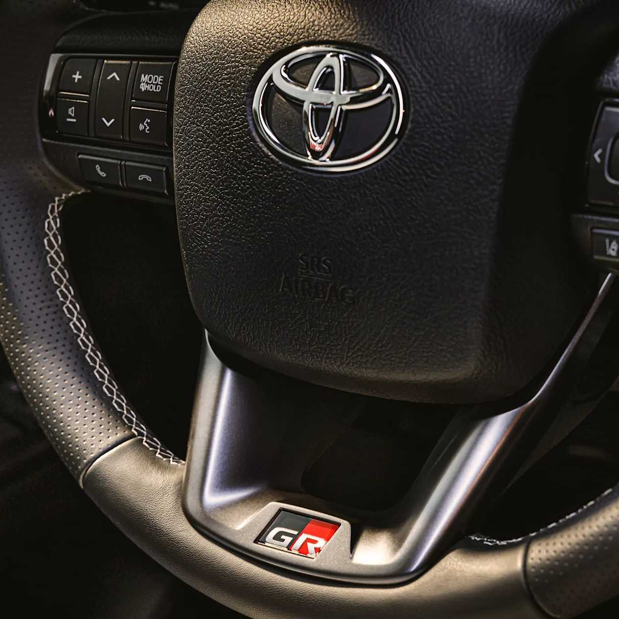 New Hilux GR Sport Steering Wheel